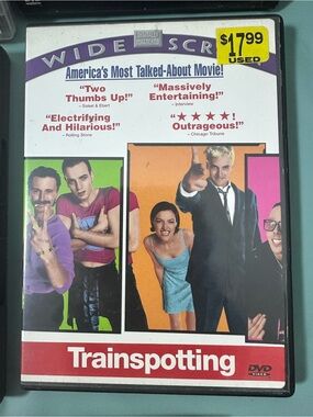 Trainspotting DVD Ewan McGregor Cult Classic Indie Drama Movie Danny Boyle